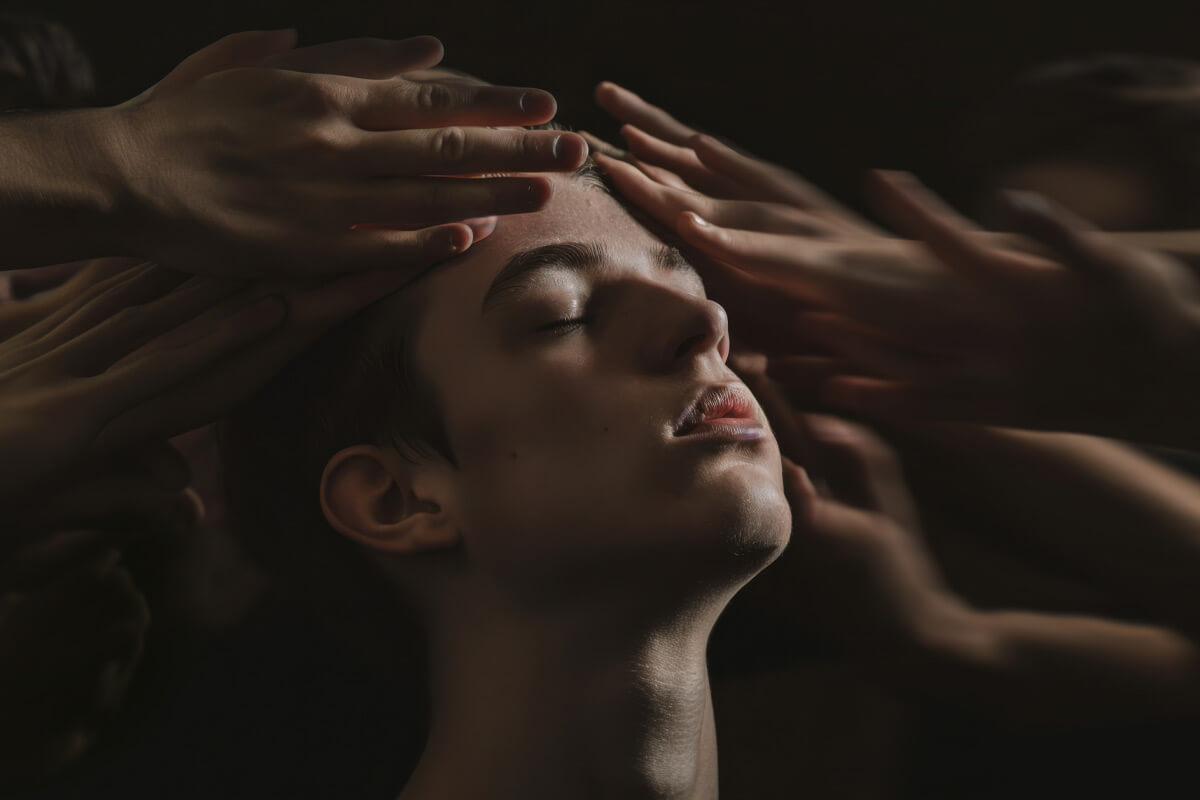 Pessoa em acompanhamento de saúde mental e psicoterapia